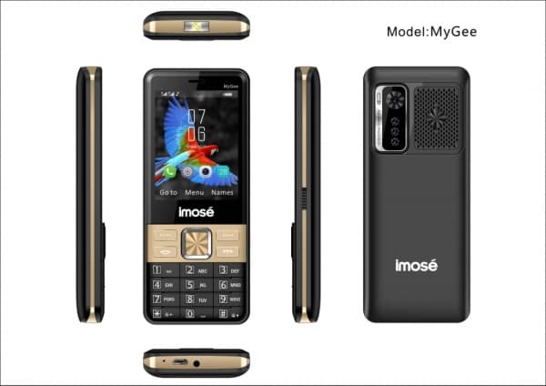 Imose My Gee - 2.8 Inch- 32mb Ram+ 32mb Rom- Big Battery- Black