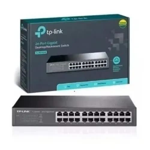 24 Port Gigabit Desktop - Rackmount Switch Tl-sg1024d