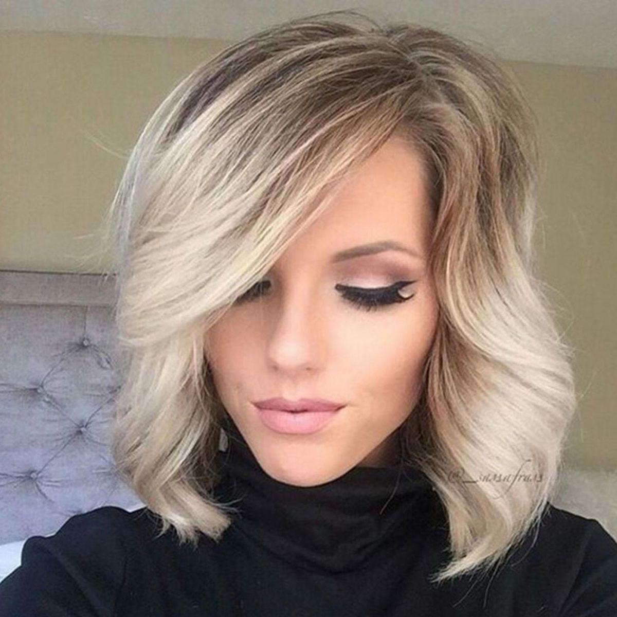 High-temperature Synthetic Fiber Curly Wigs for Curve Natural Matt Hairpiece