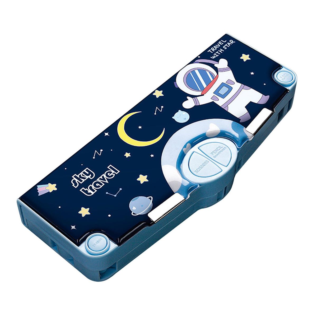 Pencil Case For   Supplies Middle School Astronaut