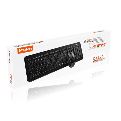 Wireless Keyboard With Mouse C4120