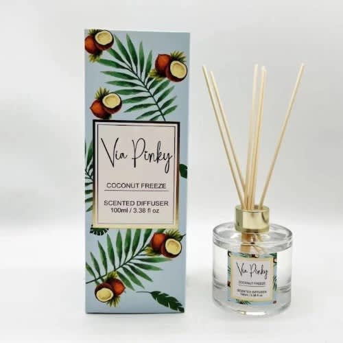 Coconut Freeze Scented Reed Diffuser 100ml