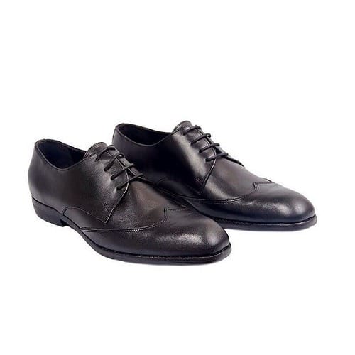 Black-shoes Lace Up .