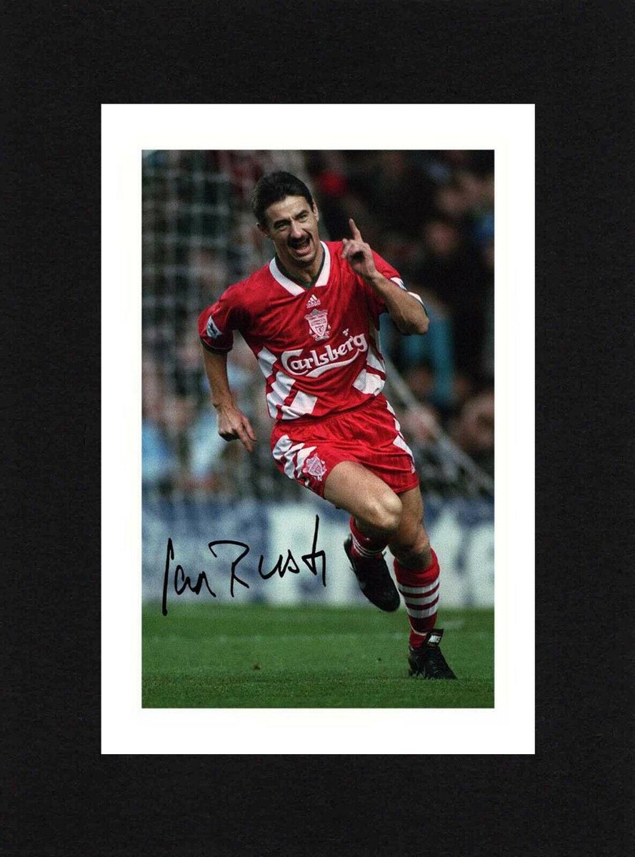 8X6 Mount IAN RUSH Signed Autograph Photo Poster painting Gift Ready To Frame LIVERPOOL