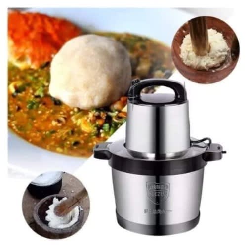 Yam Pounder And Food Processor/ Meat Mincer - 8L