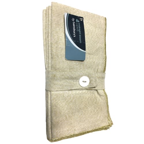 Midnight Bloom Napkins -  4 Pieces