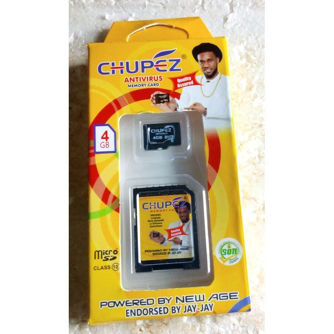 4gb Chupez Antivirus Memory Card
