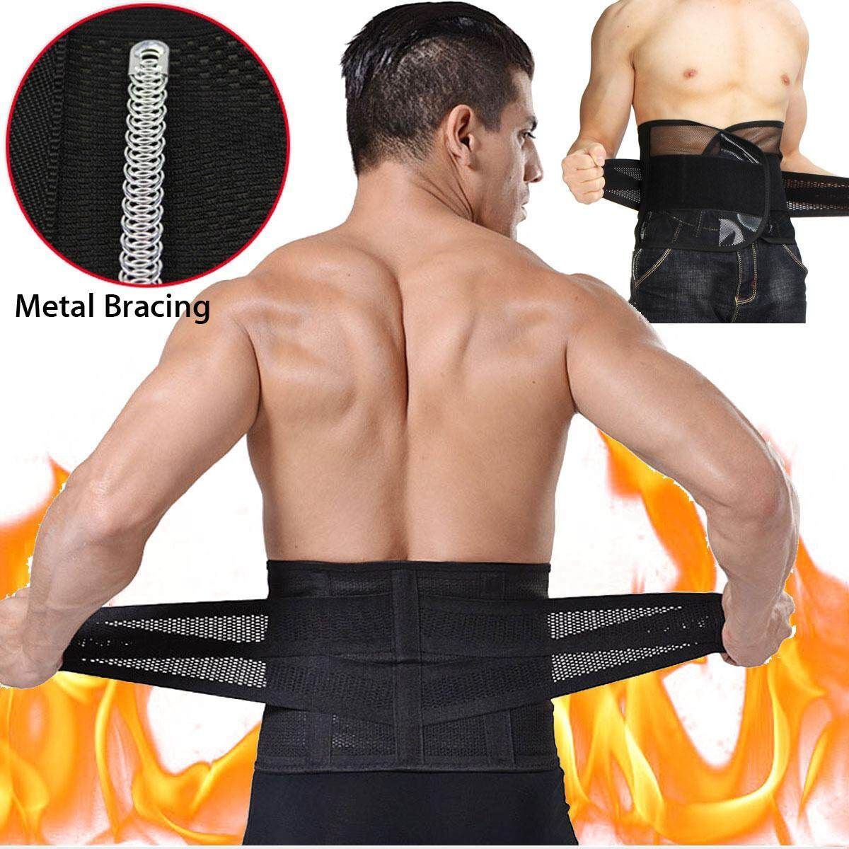 Men&Women Tummy Belly Abdomen Trimmer Body Slimming Waist Belt Shape Size M M