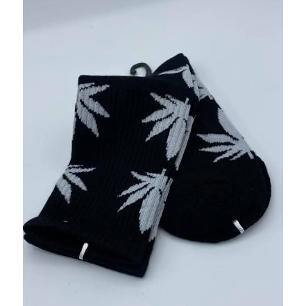 Men's Cotton Pattern Black Luxury Cool Cotton Socks