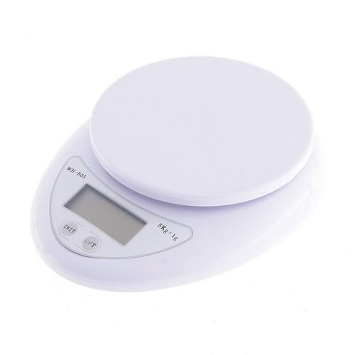 1pc Portable 5kg Digital Scale LCD Electronic Scales Steelyard Kitchen Scales Postal Food Balance Measuring Whight