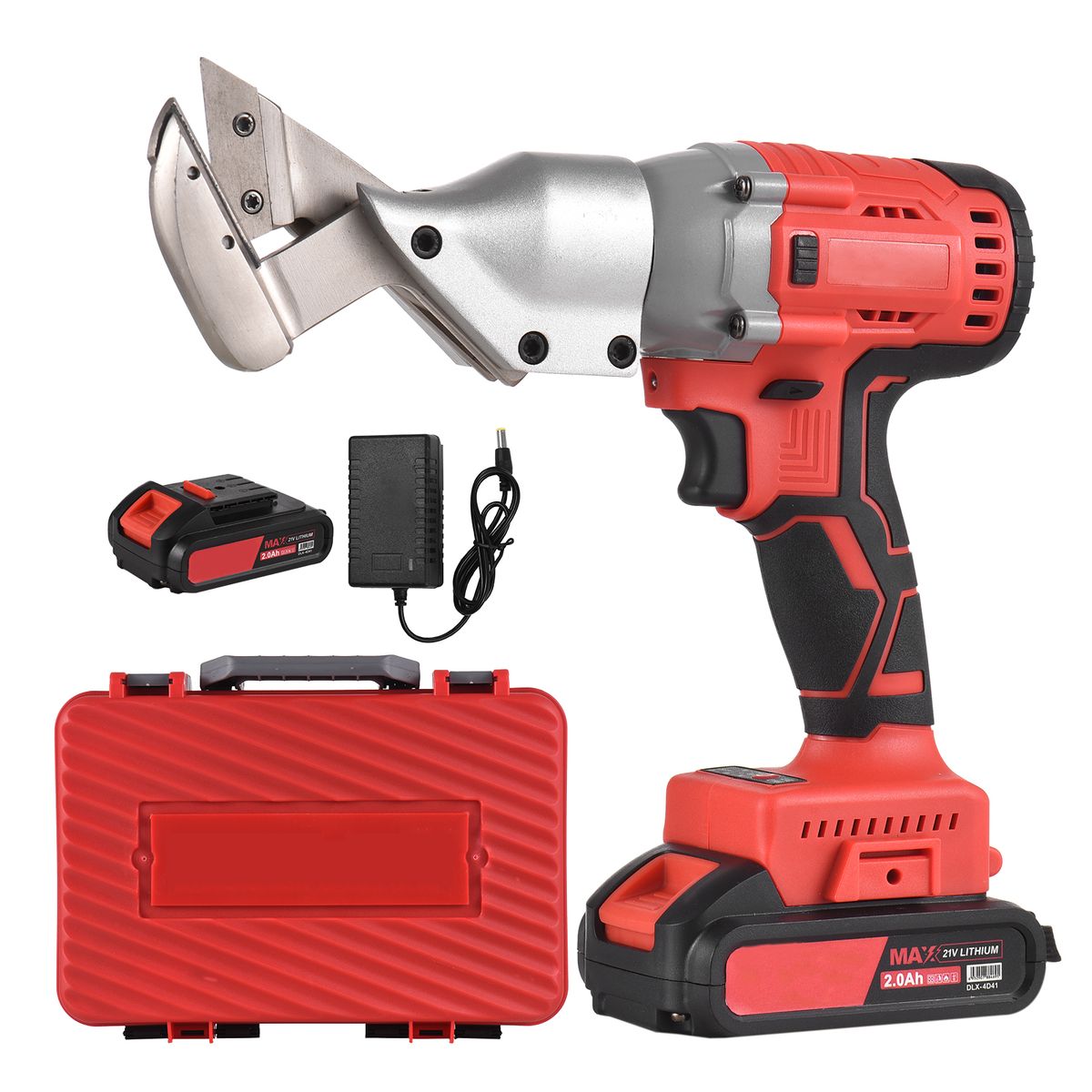 21V Brushless Mini Cordless Tin Snips Scissor 2.0Ah