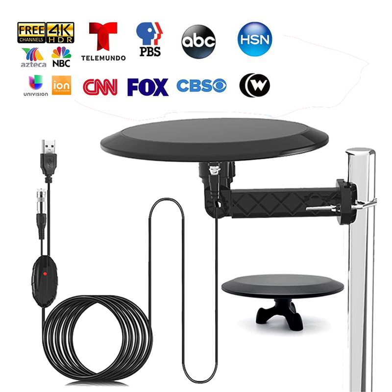 Outdoor TV Amplified HDTV Digital 10M High Quality Coaxial Cable Ooutdoor/Indoor TV