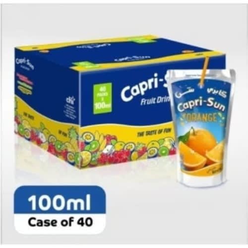 Capri-sun Orange - 100ml X 40pcs
