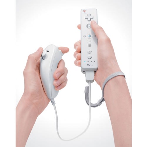 Remote Controller+Nunchuk-White