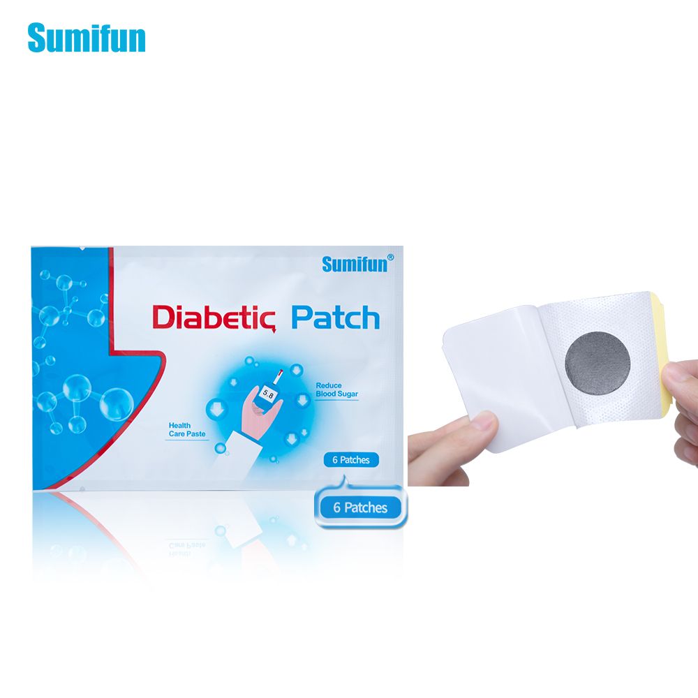 Medications High Diabetes Diabetes Patch Patch Blood Diabetic 72pcs/12Bags Sugar Plaster Natural D1277 Herbs Reduce