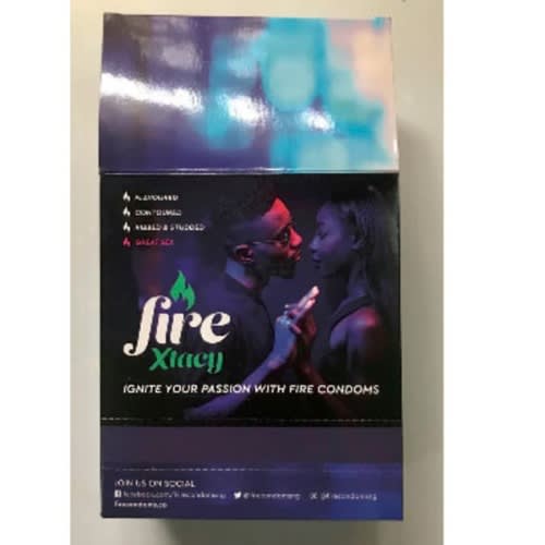 Fire Xtacy condom - 36 pieces - 3 By 12 Packs