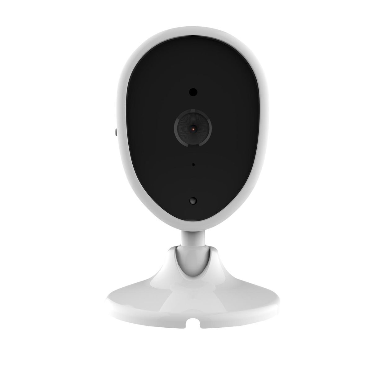 Indoor Smart Camera for Baby Monitor Supports Night Vision Temperature Detection Built-in Microphone