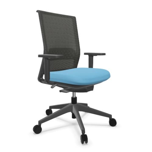 Actiu Stay Harlequin Chair Blue