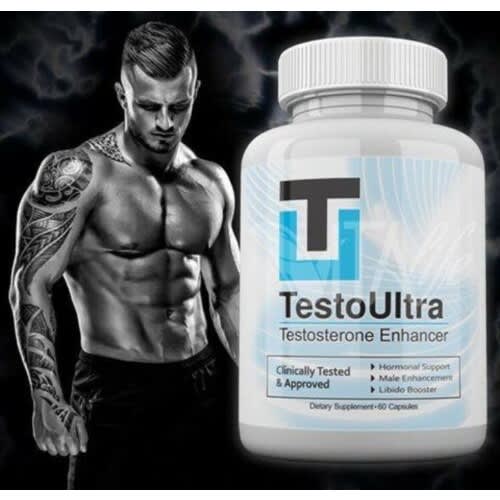Testoultra Testosterone Enhancer - 60 Capsules