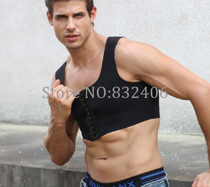 Men's Posture Corrector Corset Compression Shirt Chest Chest Gynecomastia Chest Body Mangeller Sexy Vest