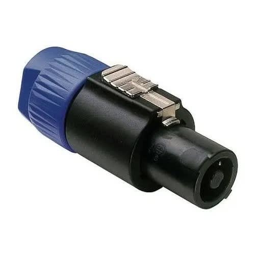 4 Pole Speakon Microphone Plug Male Speaker Audio Cable Connector