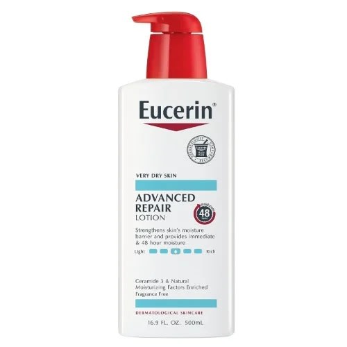 Eucerin Advanced Repair Lotion With Ceramides - 16.9 Oz/500ml