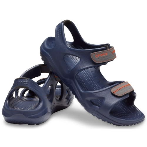 Swiftwater River Crocs Sandal- Navy