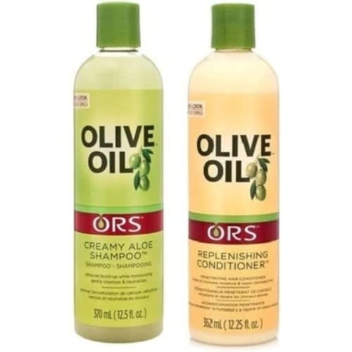 ORS Olive Oil Creamy Aloe Vera Shampoo & Replenishing Conditioner - 370ml
