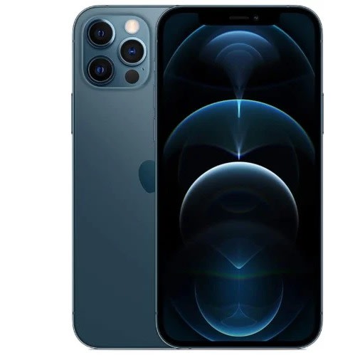 IPhone 12 Pro Max - 6.7" - 128gb Rom- 6gb Ram - Single Sim- 5g - 3687mah - Blue - Renewed