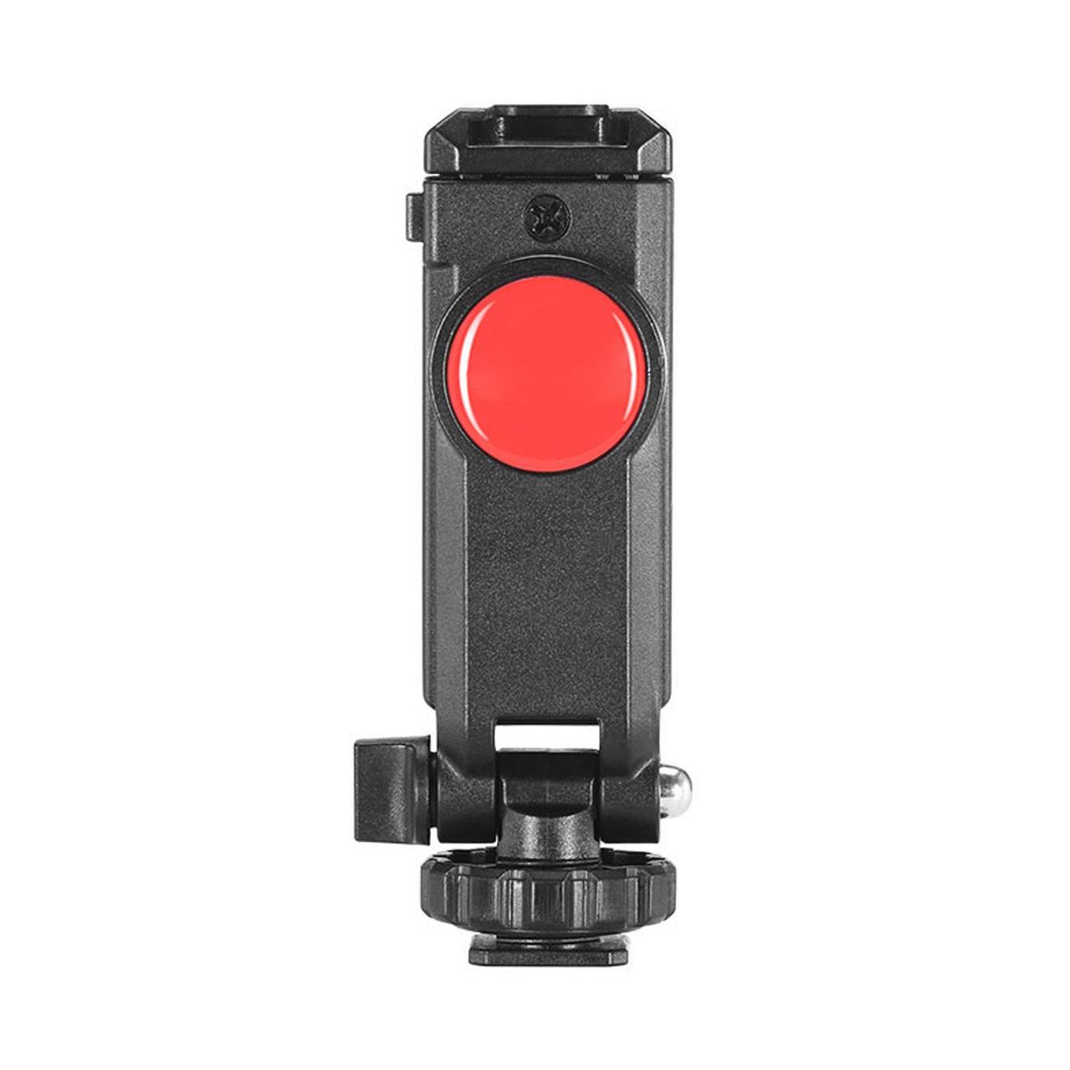 Andoer Rotatable Phone Holder Clamp Clip Mount Adapter with 1/4 Cold Shoe Mount 360 Degree Rotatable for Smartphone Microphone LED Light Video Making