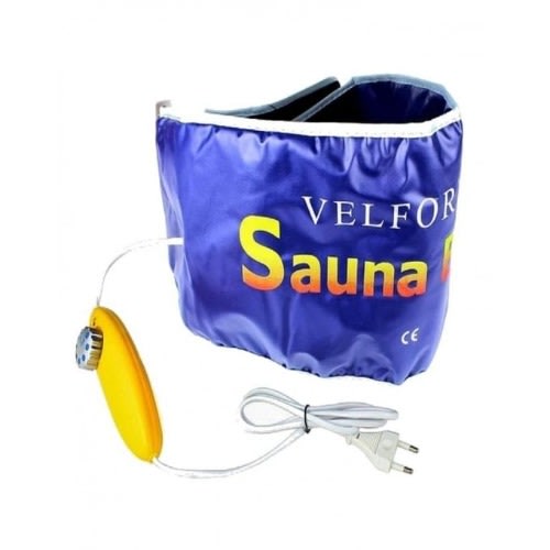 Electric Operated Sauna Fat Burner Belt - Blue