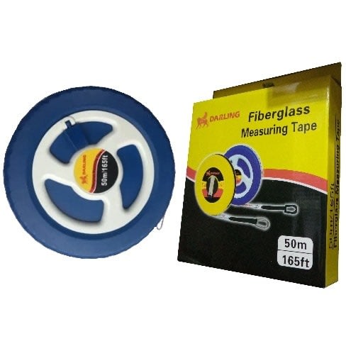 Fiber Glass Measuring Tape - 50m/165ft
