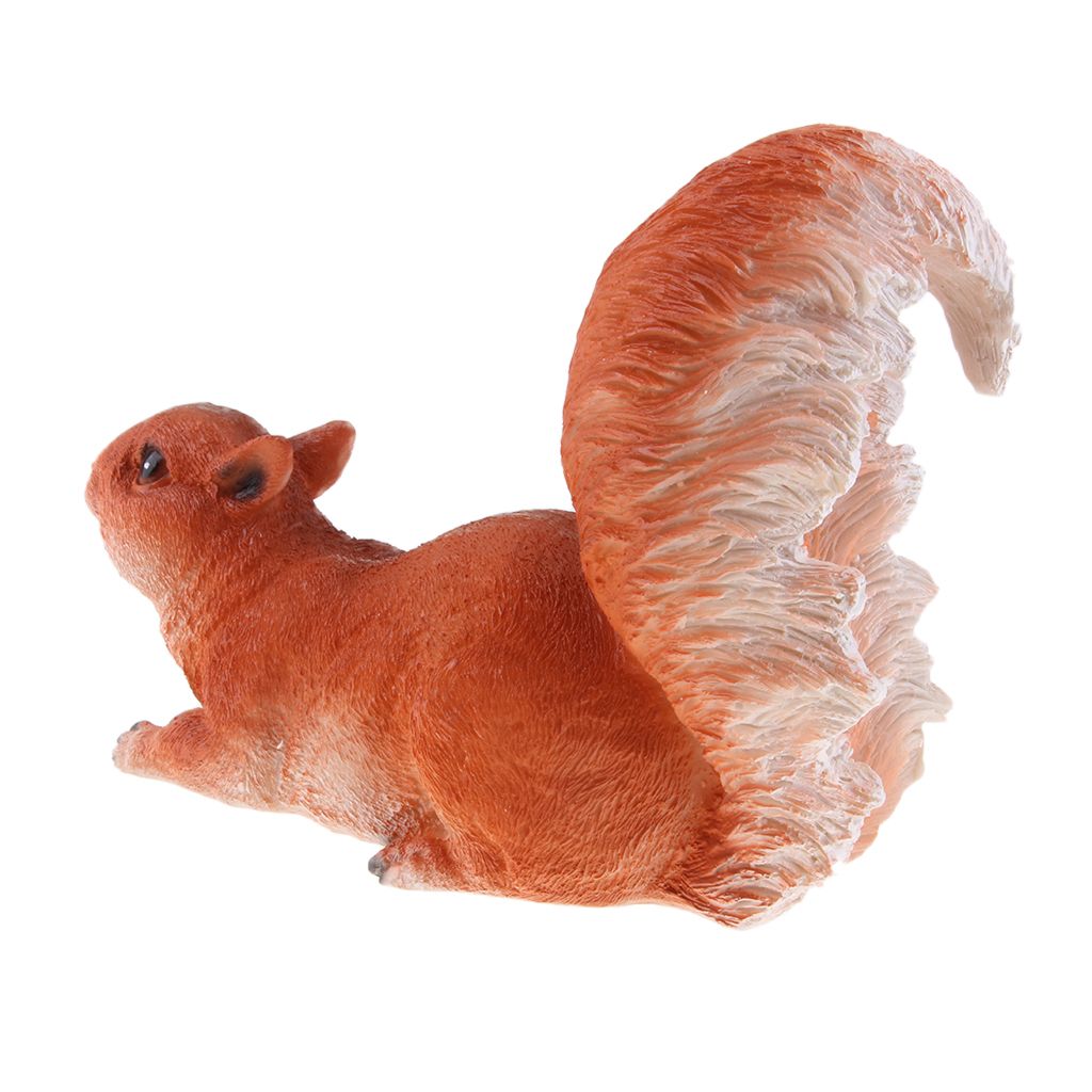 Nature Lovers Garden Squirrel Statue Figurines Sculpture Decorative