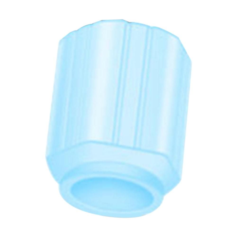 10Pcs Glow Valve Cap Fluorescent Blue Glow Automobile Motorcycle Bicycle Wheel Tire Hub Luminous Cap Decoration