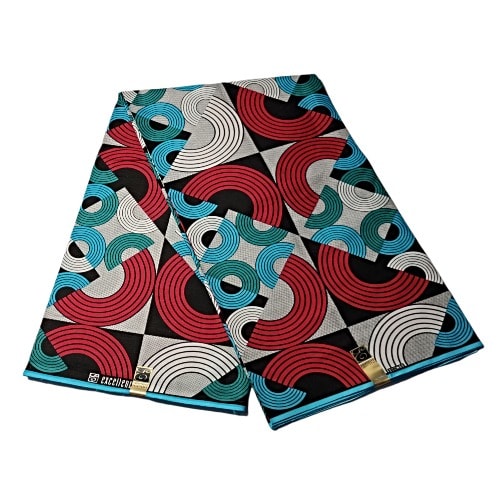Excellence Ankara Circle Print - 6 yards