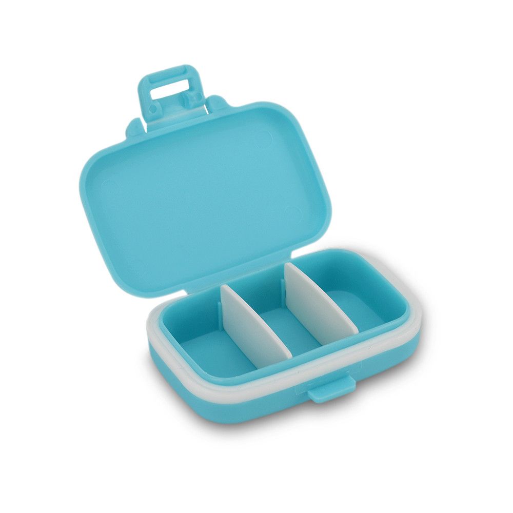 Three Slots Transparent Tattoo Storage Box Removable Tattoo