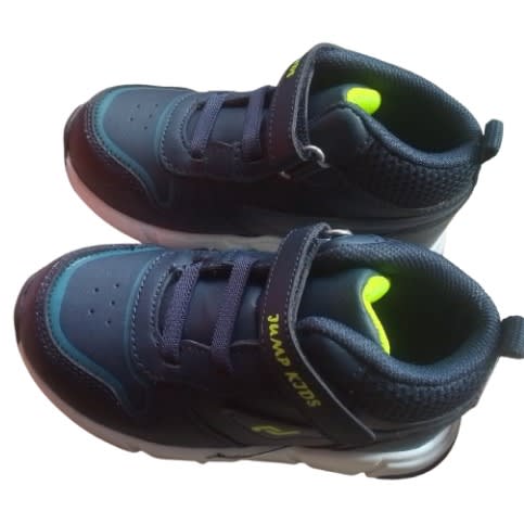 Boy's Sneaker Navy Blue Size 25