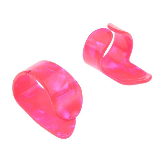 Finest 1 Pack/10pcs Celluloid Guitar Finger Picks Thumb Picks