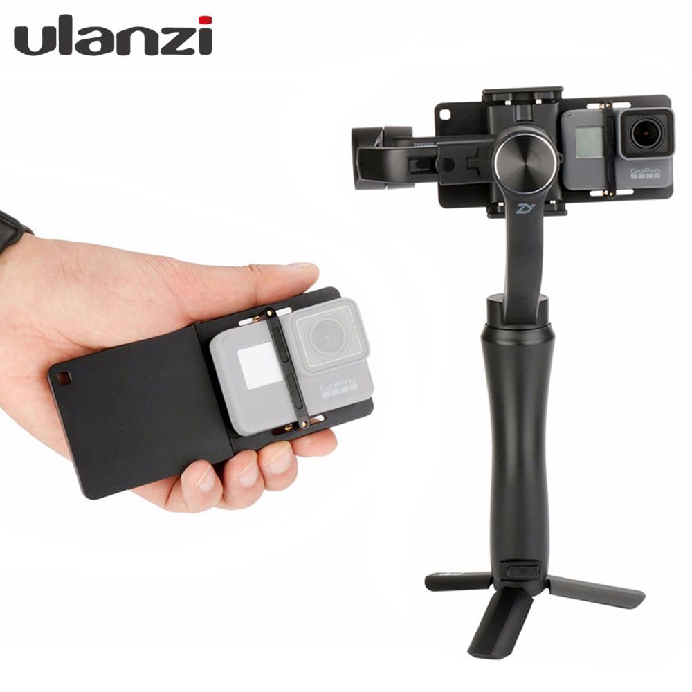 Handheld Gimbal Adapter Switch Mount Plate For Go Pro Hero