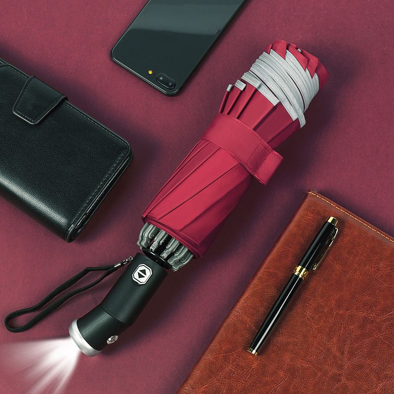 Rain Shine Umbrella Sunscreen Automatic Reverse Or Ten Bone