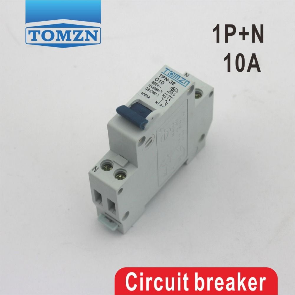 10A 1P+N DPN Mini Circuit Breaker