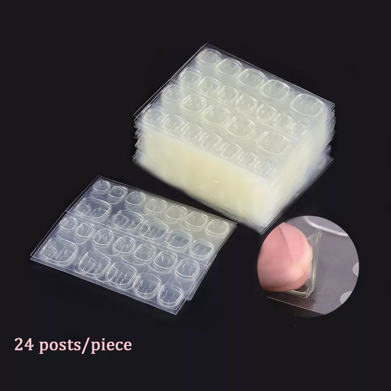 5/10/20 Sheets 24 Pcs Per Sheet Adhesive Jelly Sticker Tab Glue