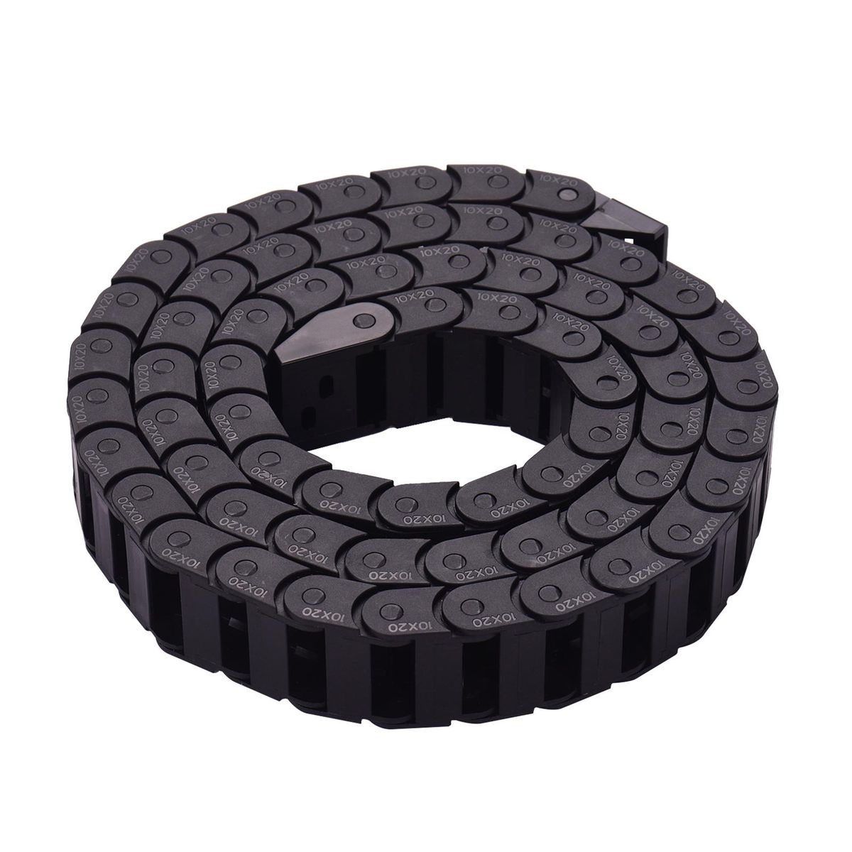 Drag Chain Cable Towline Transmission Chain 10*20mm Inner 1M/3.3ft Length for 3D Printer CNC Machine