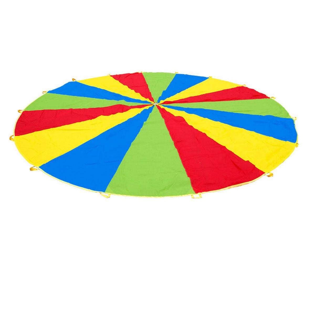 Details About Kids Childrens Play Parachute Outdoor Game Family Exercise Sport Toy UK 3.5m