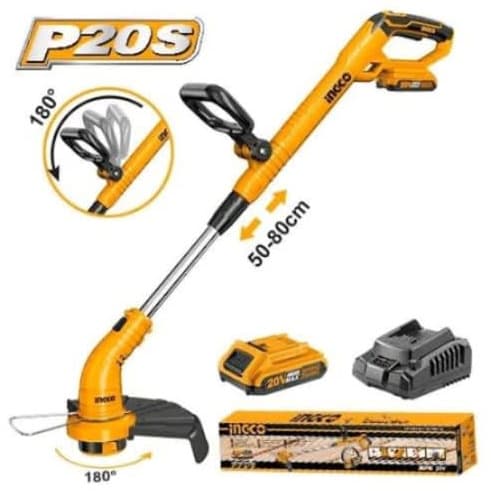 Ingco Cordless Brush Cutter And Trimmer - 20v