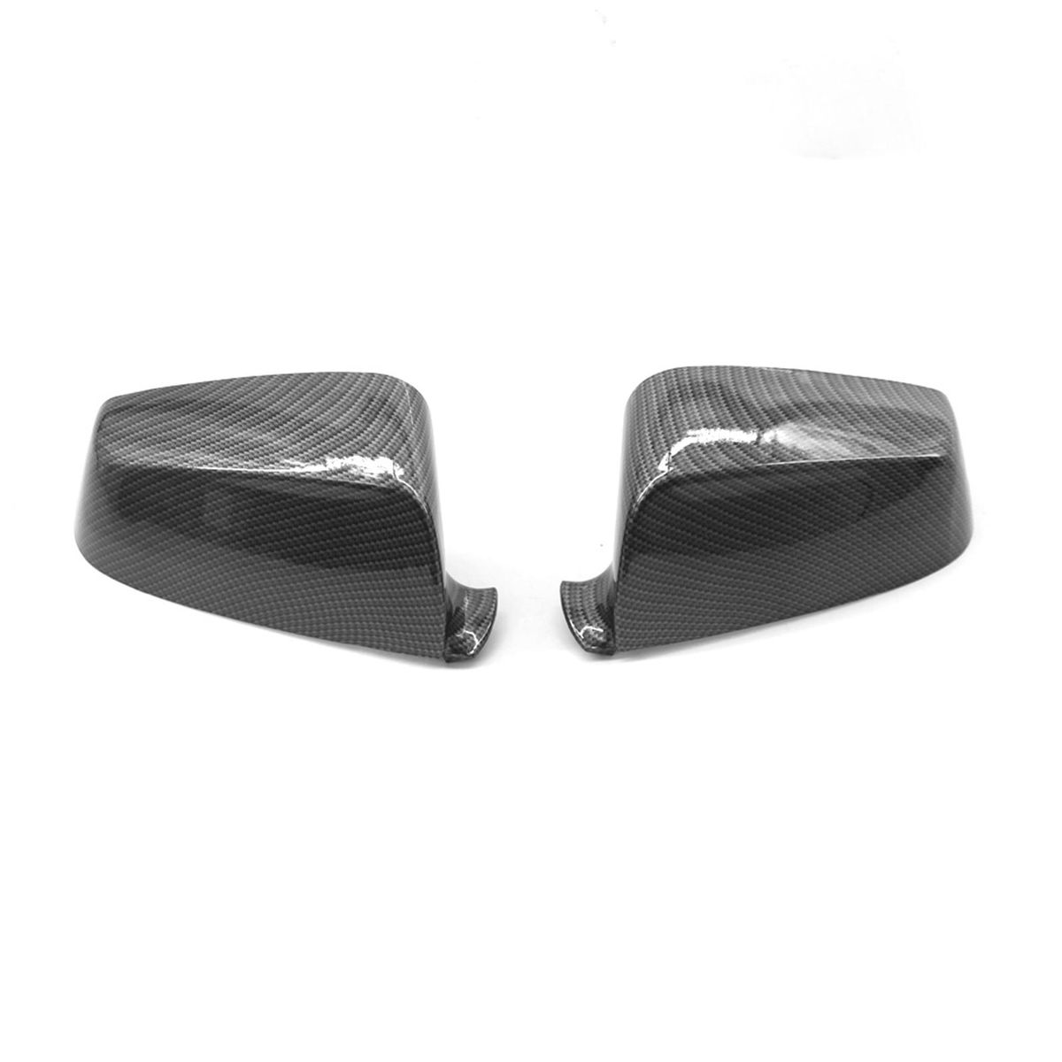 Door Rearview Mirror Cover Cap Replacement for BMW 5 Series E60 E61 E63 E64 2008-2013 OEM 51167187432 51167187431