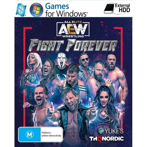 AEW (All Elite Wrestling) Fight Forever Elite Edition PC\Computer Game + Flash Drive + Free Gift