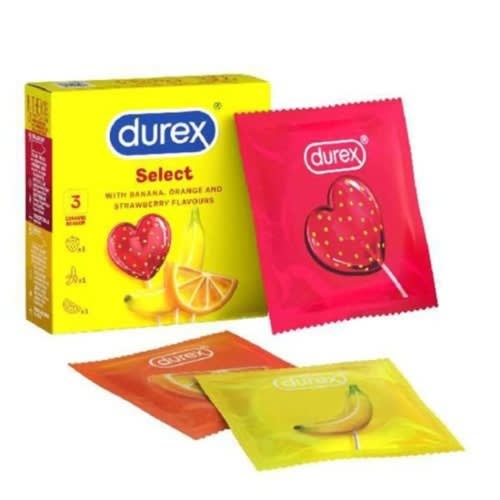 Select Flavours Condoms - 1 Pack Of 3's