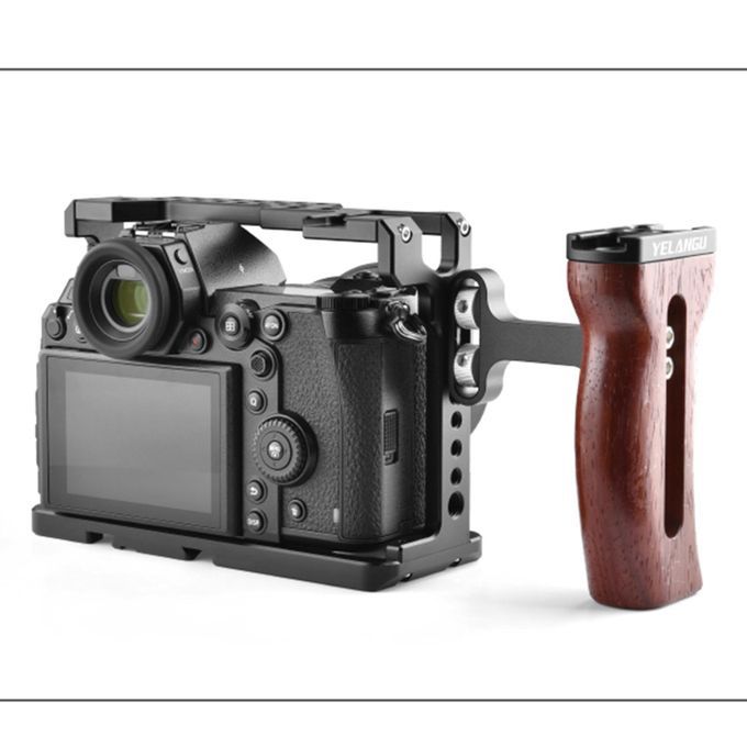 Side Wooden Handle Grip Left Right Mini For Digital Camera DSLR Camera