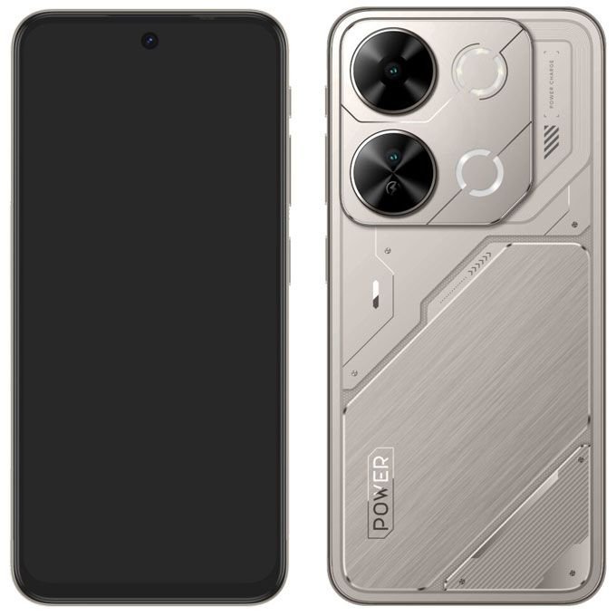 itel P65 6.67'' 4GB RAM/128GB ROM Android 14 -Titanium